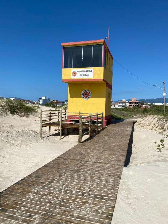 Casa Temporada De Dois Pisos - Praia Da Pinheira Villa Sao Jose  Dış mekan fotoğraf